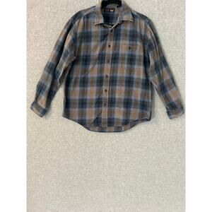 Arrow blue jeans co cotton flannel soft button up